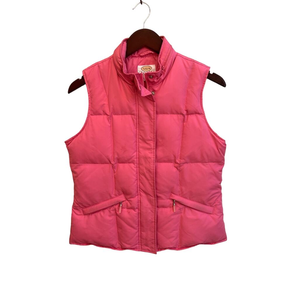 Talbots Goose Down Filled Puffer Vest Size Small
